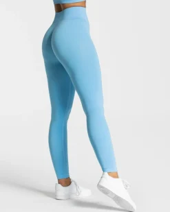 TEVEO Leggings & Pants*Classy Leggings "Babyblau"