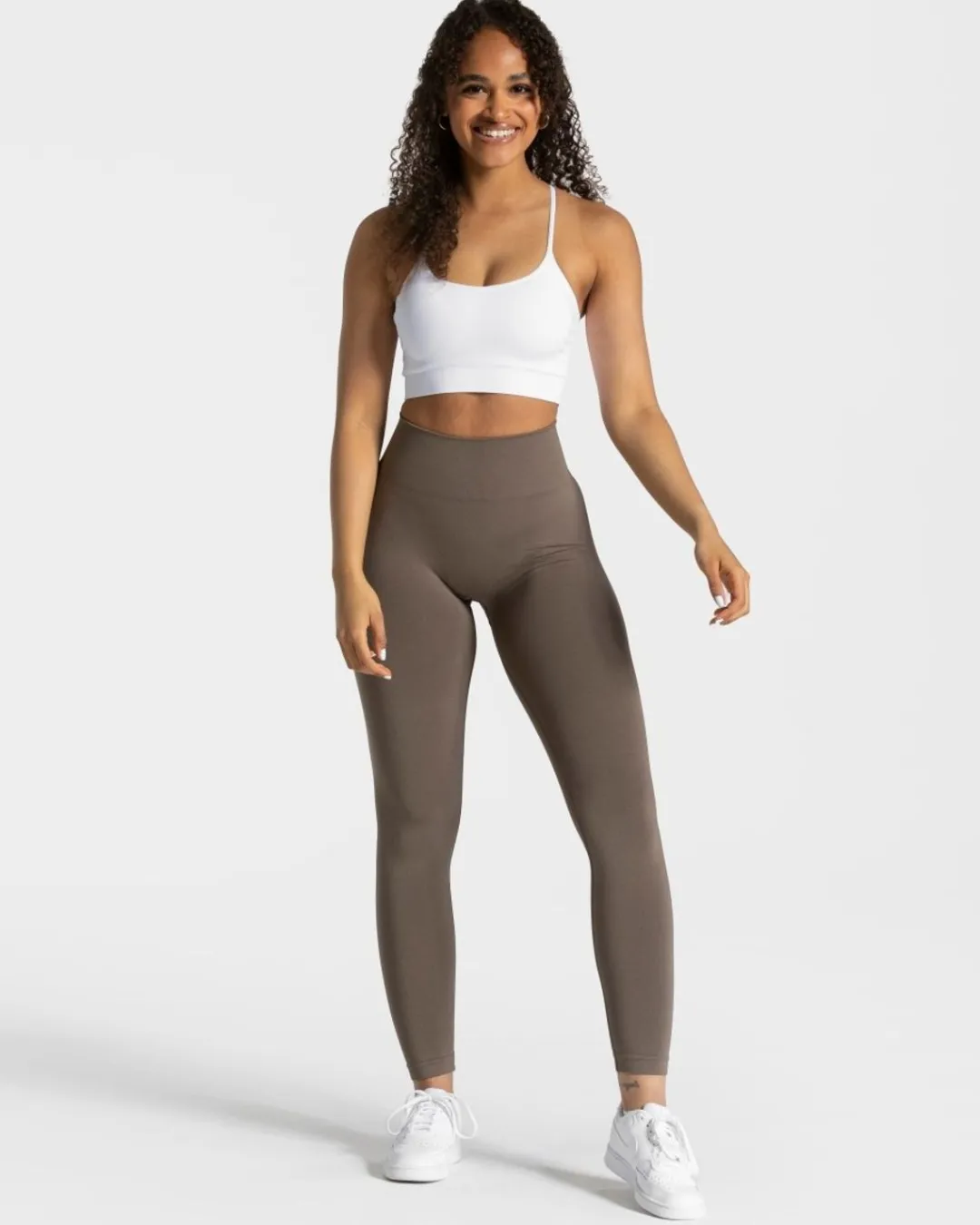 TEVEO Leggings & Pants*Classy Leggings "Taupe"