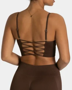 TEVEO Sports Bras*Elegant Cross Top