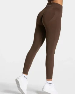 TEVEO Leggings & Pants*Elevate Leggings "Dunkelbraun"