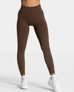 TEVEO Leggings & Pants*Elevate Leggings "Dunkelbraun"