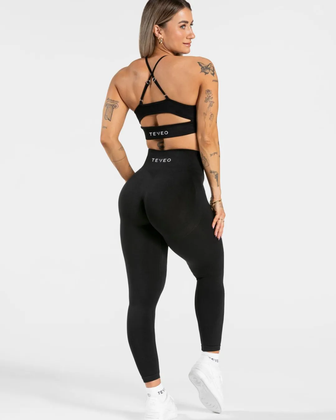 TEVEO Leggings & Pants*Elevate Leggings "Schwarz"