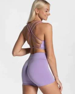 TEVEO Sports Bras*Everyday Backless Top "Flieder"