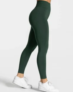 TEVEO Leggings & Pants*Focus Scrunch Leggings "Dunkelgrun"