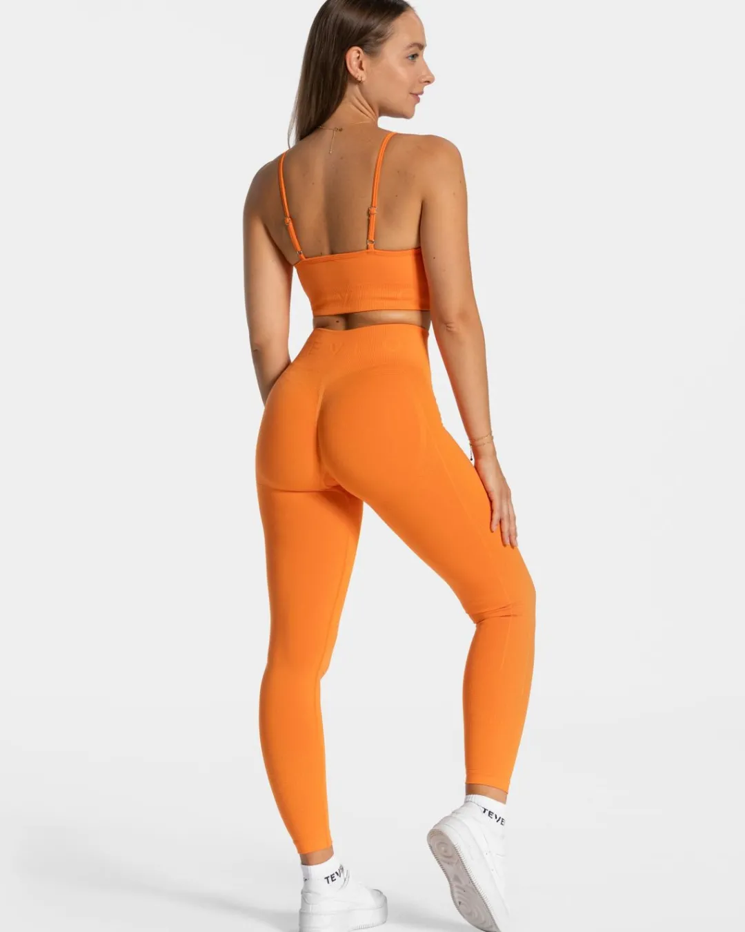 TEVEO Leggings & Pants*Focus Scrunch Leggings "Orange"