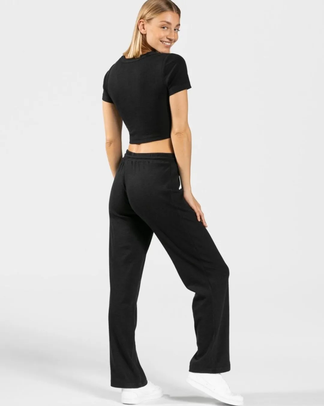 TEVEO Leggings & Pants*Lounge Pants "Schwarz"