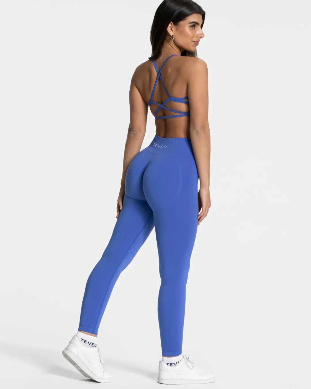 TEVEO Leggings & Pants*Pure Covert Scrunch Leggings "Royalblau"