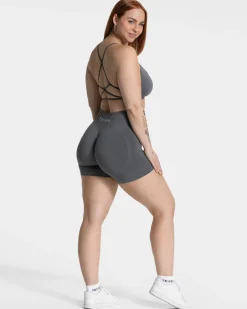 TEVEO Shorts*Pure Covert Scrunch Short 