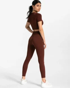 TEVEO Leggings & Pants*Ribbed Leggings