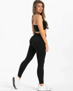 TEVEO Leggings & Pants*Ribbed Leggings