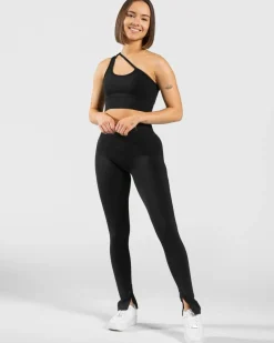 TEVEO Sports Bras*Sassy One Shoulder Bh 