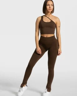 TEVEO Tops*Sassy One Shoulder Top 