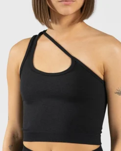 TEVEO Tops*Sassy One Shoulder Top 