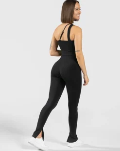 TEVEO Tops*Sassy One Shoulder Top 