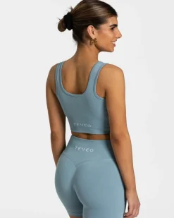 TEVEO Sports Bras*Sensation Bh "Stahlblau"