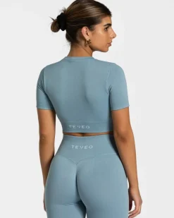 TEVEO Tops*Sensation Crop Top