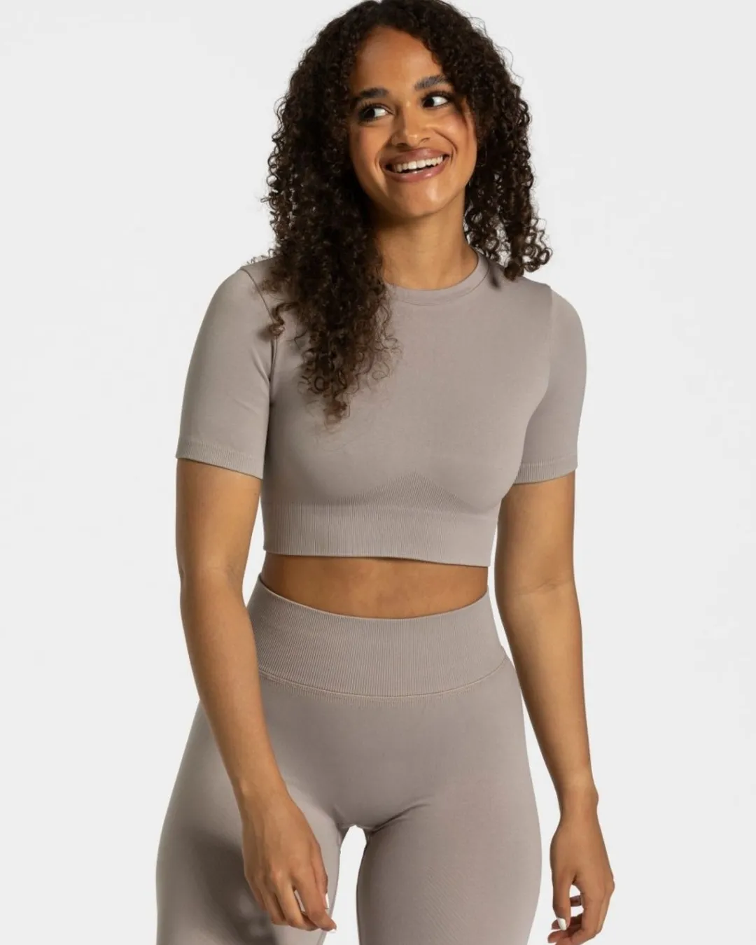 TEVEO Tops*Sensation Crop Top "Stone"