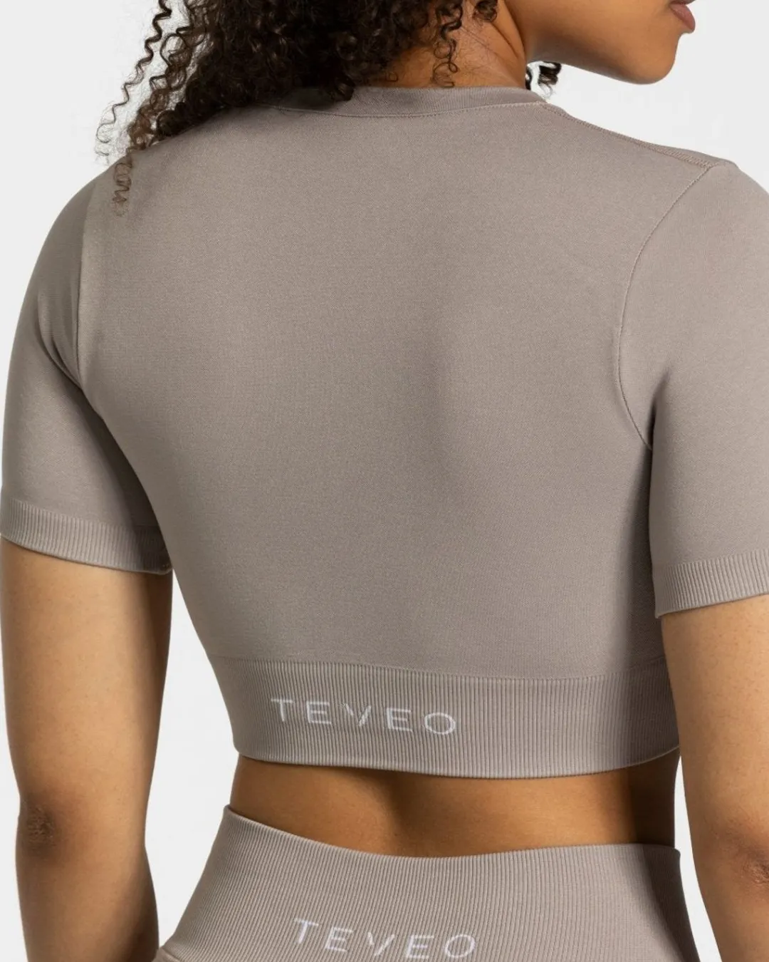 TEVEO Tops*Sensation Crop Top "Stone"