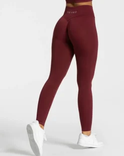 TEVEO Leggings & Pants*Sensation Leggings "Weinrot"