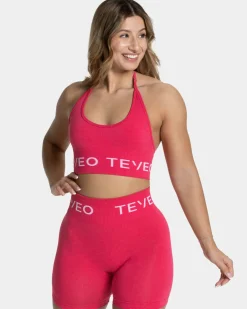 TEVEO Sports Bras*Signature Neckholder Bh "Berry"