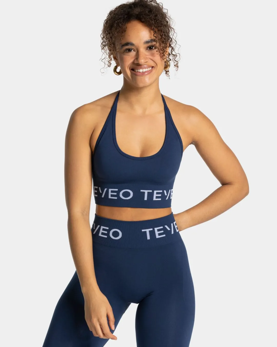 TEVEO Sports Bras*Signature Neckholder Bh "Dunkelblau"