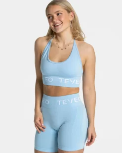TEVEO Sports Bras*Signature Neckholder Bh "Ice Blue"