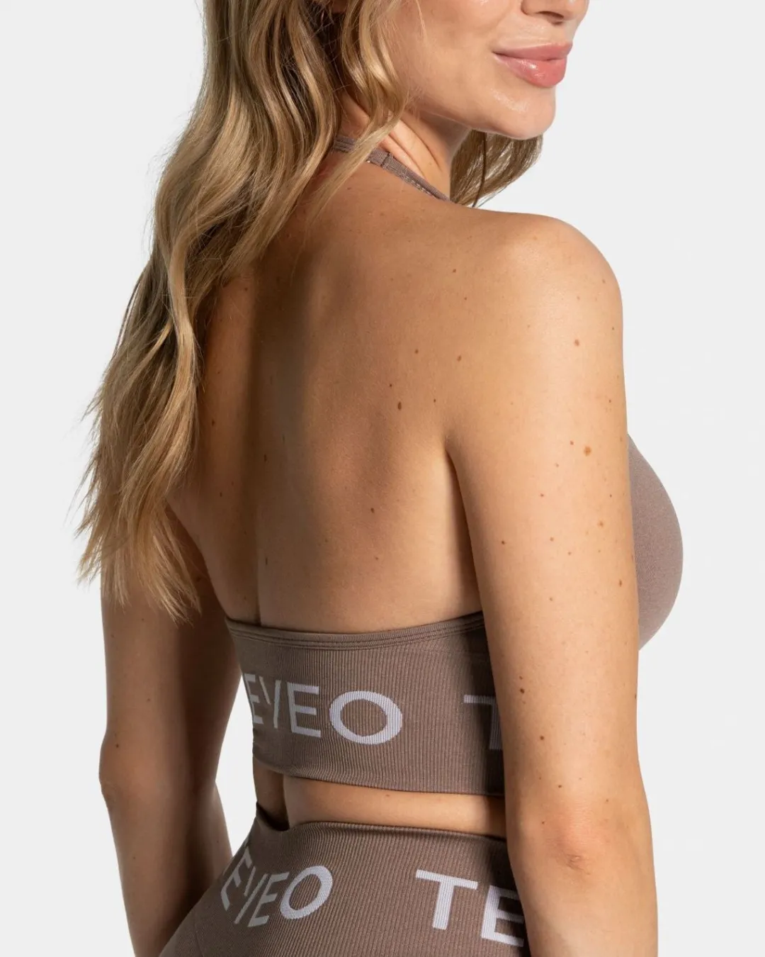TEVEO Sports Bras*Signature Neckholder Bh "Mokka"