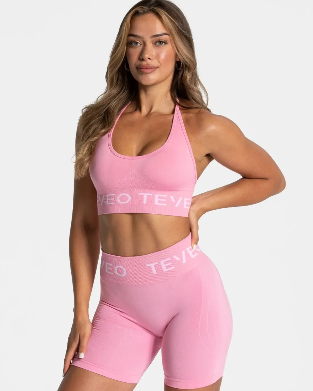TEVEO Sports Bras*Signature Neckholder Bh "Pink"