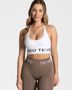 TEVEO Sports Bras*Signature Neckholder Bh "Weis"