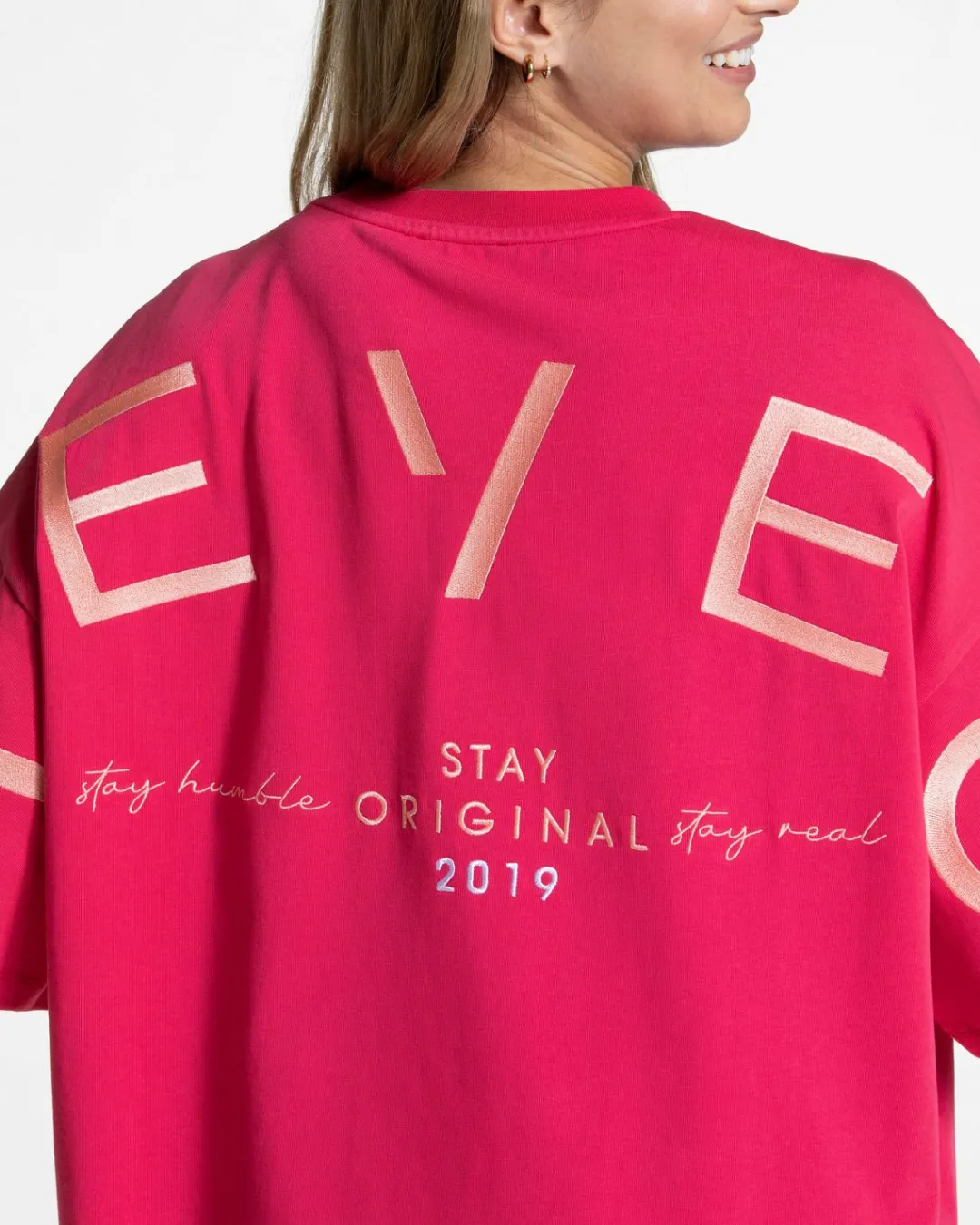 TEVEO T-Shirts*Signature Oversized T-Shirt "Berry"
