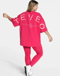 TEVEO T-Shirts*Signature Oversized T-Shirt