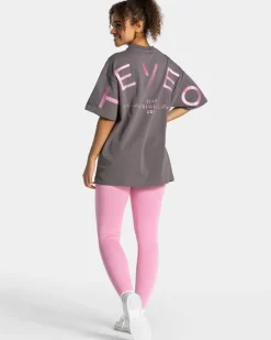 TEVEO T-Shirts*Signature Oversized T-Shirt 