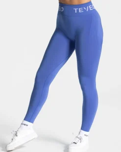 TEVEO Leggings & Pants*Signature Scrunch Leggings "Royalblau"