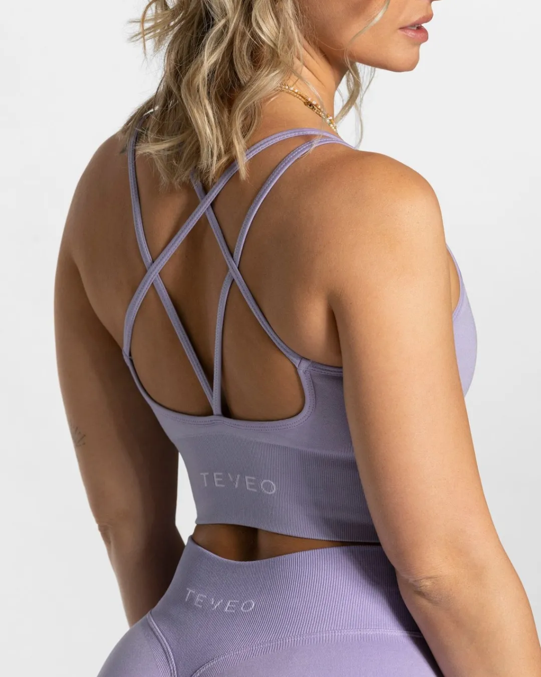 TEVEO Sports Bras*Statement Bh "Flieder"