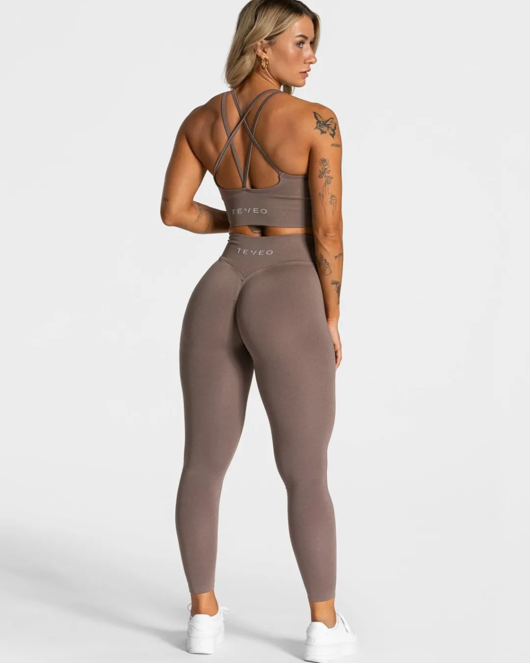 TEVEO Sports Bras*Statement Bh "Mokka"