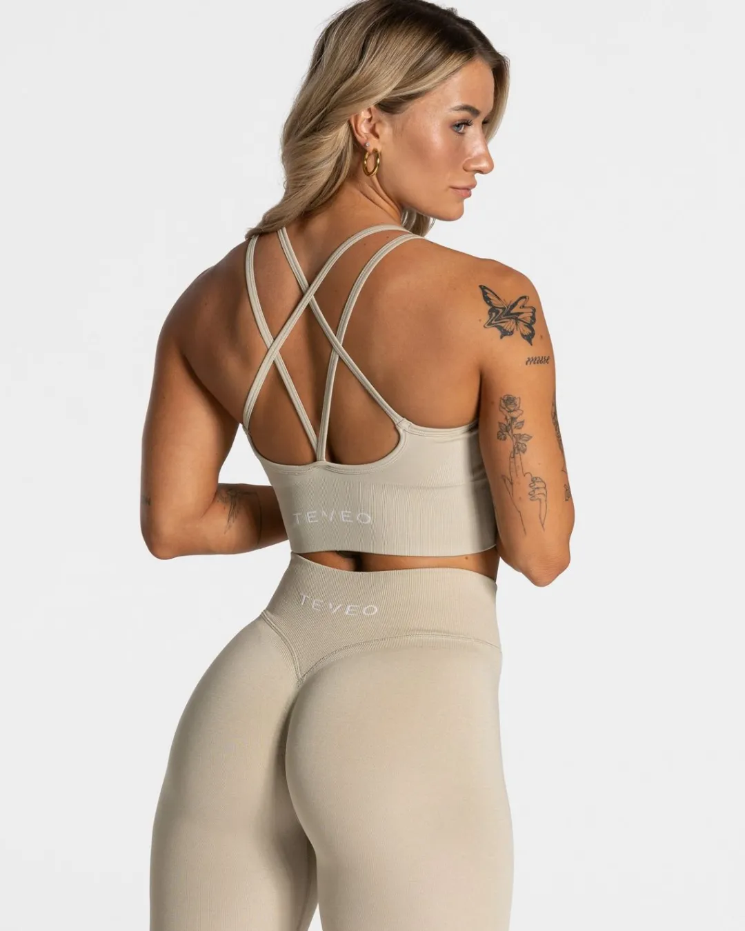 TEVEO Sports Bras*Statement Bh "Sand"