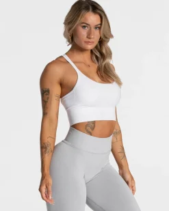 TEVEO Sports Bras*Statement Bh "Weis"