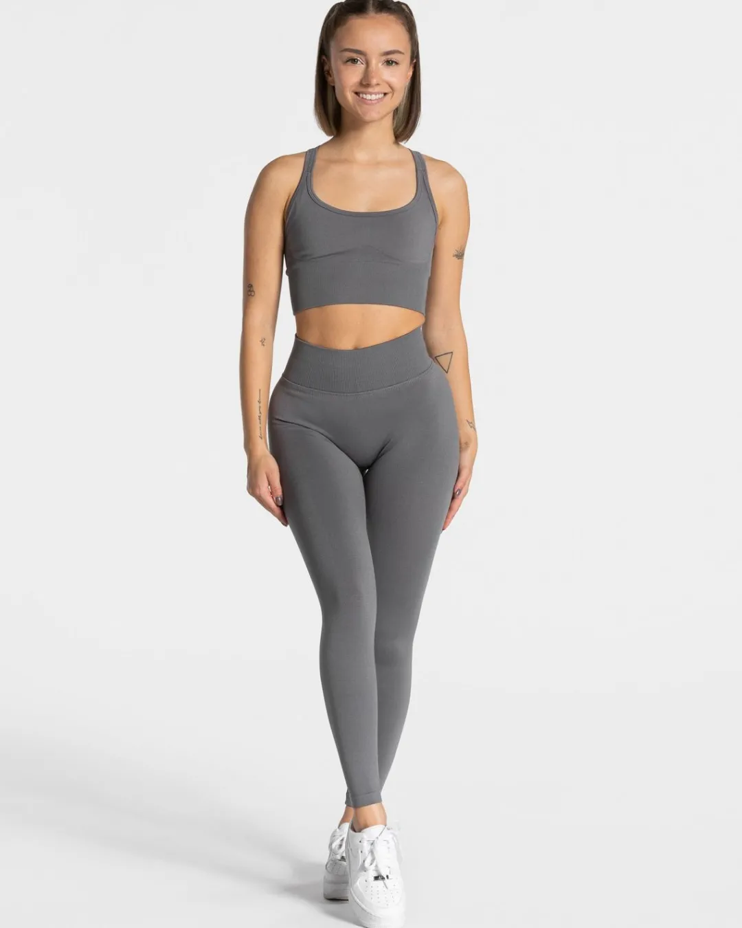 TEVEO Leggings & Pants*Statement Scrunch Leggings "Graphit"