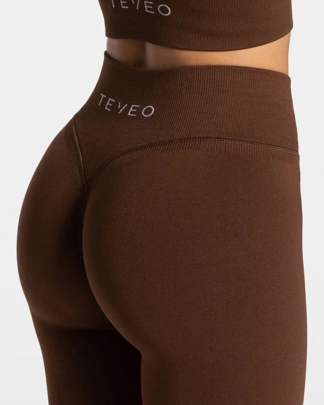TEVEO Leggings & Pants*Statement Scrunch Leggings "Kaffee"