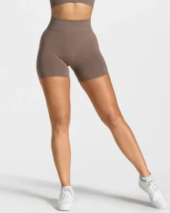 TEVEO Shorts*Statement Scrunch Short "Mokka"