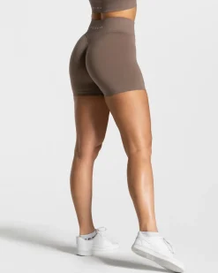 TEVEO Shorts*Statement Scrunch Short "Mokka"