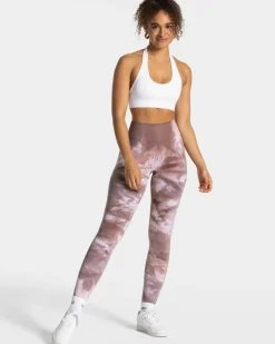 TEVEO Leggings & Pants*Tie Dye Scrunch Leggings