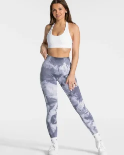 TEVEO Leggings & Pants*Tie Dye Scrunch Leggings