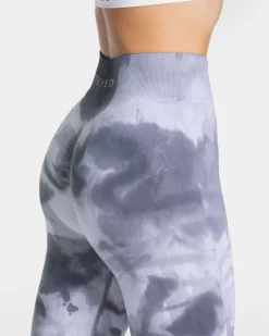 TEVEO Leggings & Pants*Tie Dye Scrunch Leggings