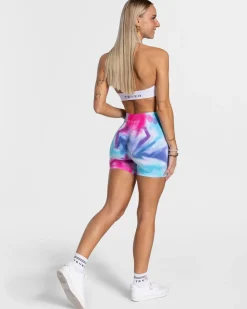 TEVEO Shorts*Tie Dye Scrunch Short 