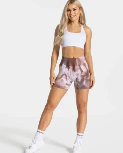 TEVEO Shorts*Tie Dye Scrunch Short 