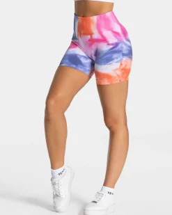 TEVEO Shorts*Tie Dye Scrunch Short 