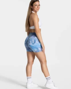 TEVEO Shorts*Tie Dye Scrunch Short 