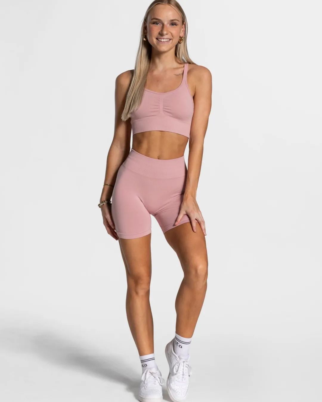 TEVEO Sports Bras*Timeless Scrunch Bh "Rosa"