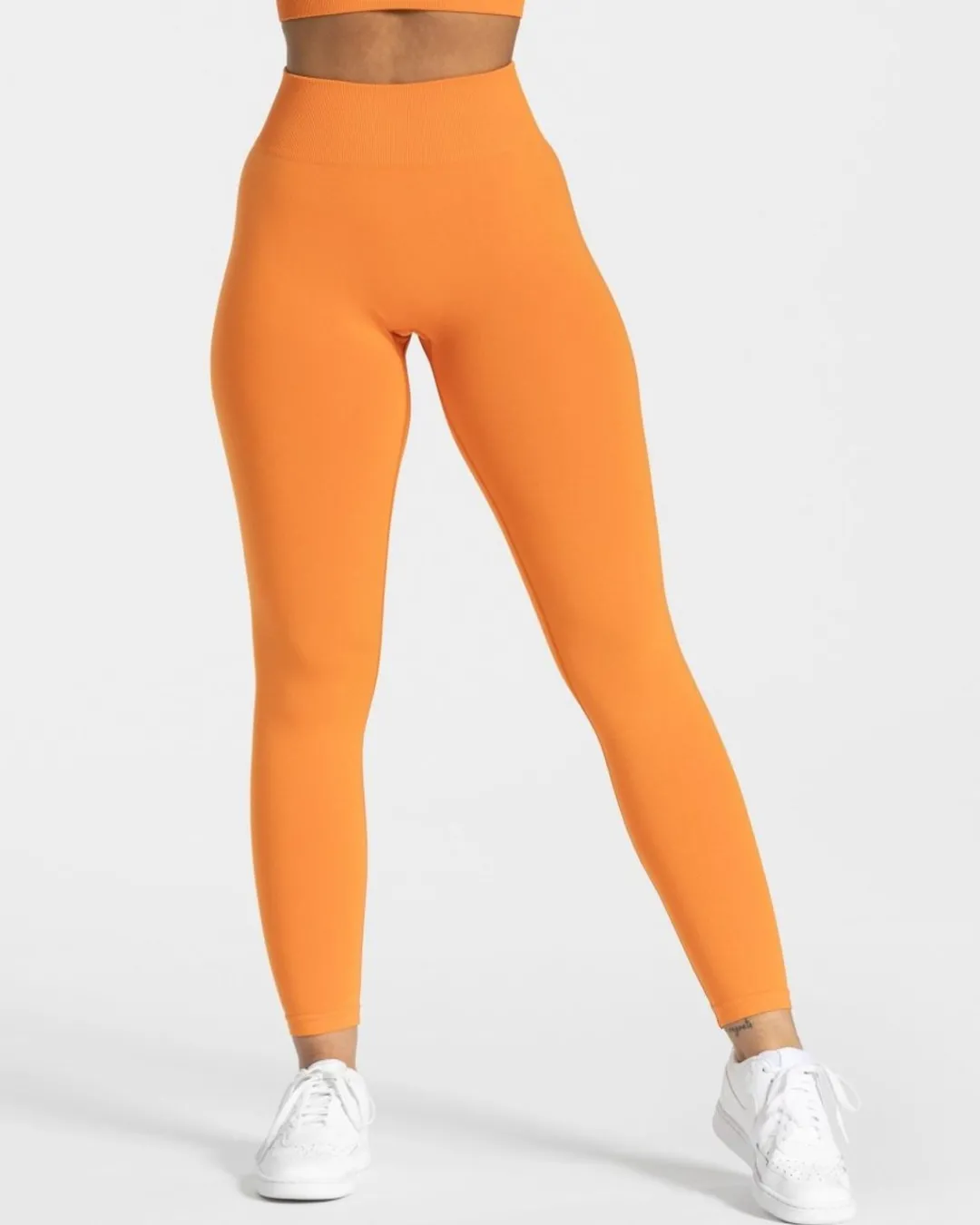 TEVEO Leggings & Pants*Timeless Scrunch Leggings "Orange"